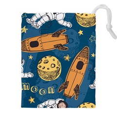 Missile Pattern Drawstring Pouch (4xl) by Ravend