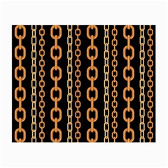 Gold Chain Jewelry Seamless Pattern Small Glasses Cloth (2 Sides)