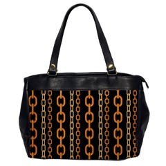 Gold Chain Jewelry Seamless Pattern Oversize Office Handbag