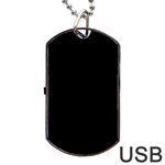 Bravo! Italian saying Dog Tag USB Flash (Two Sides) Back