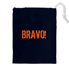 Bravo! Italian Saying Drawstring Pouch (5xl) by ConteMonfrey