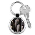 Three Graces Sculpture Detail Key Chain (Round) Front