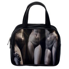 Three Graces Sculpture Detail Classic Handbag (one Side) by dflcprintsclothing