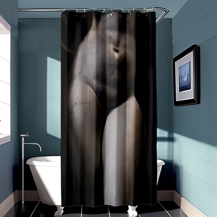 Three Graces Sculpture Detail Shower Curtain 36  x 72  (Stall) 