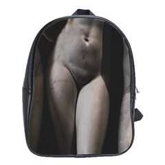 Three Graces Sculpture Detail School Bag (xl) by dflcprintsclothing