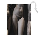 Three Graces Sculpture Detail Drawstring Pouch (4XL) Front