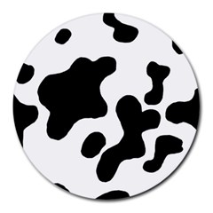 Cow Pattern Round Mousepad by Wegoenart