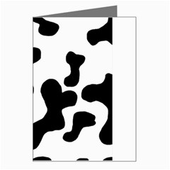 Cow Pattern Greeting Card by Wegoenart