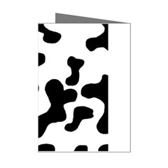 Cow Pattern Mini Greeting Cards (pkg Of 8)