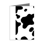 Cow Pattern Mini Greeting Cards (Pkg of 8) Right