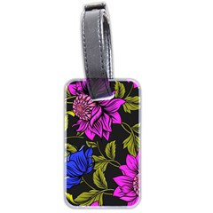 Botany Floral Flower Plant Petals Luggage Tag (two Sides) by Wegoenart