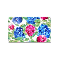 Flowers Floral Picture Flower Sticker (rectangular)