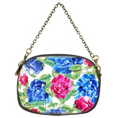 Flowers Floral Picture Flower Chain Purse (two Sides)