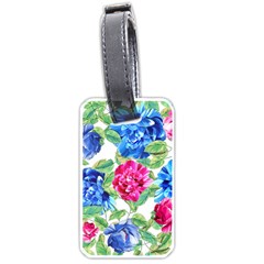 Flowers Floral Picture Flower Luggage Tag (one Side)