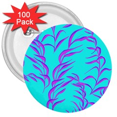 Branches Leaves Colors Summer 3  Buttons (100 Pack)  by Wegoenart