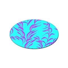 Branches Leaves Colors Summer Sticker Oval (100 Pack)