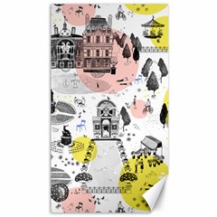 The Park  Pattern Design Canvas 40  X 72 