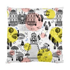 The Park  Pattern Design Standard Cushion Case (two Sides) by Wegoenart