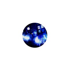 Tardis Background Space 1  Mini Buttons by Jancukart