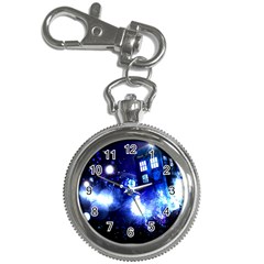 Tardis Background Space Key Chain Watches