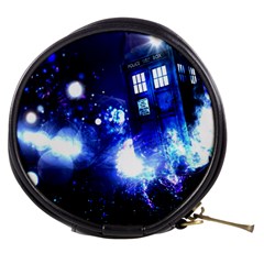 Tardis Background Space Mini Makeup Bag