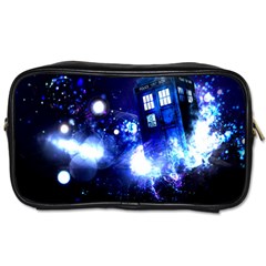 Tardis Background Space Toiletries Bag (one Side)