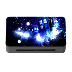 Tardis Background Space Memory Card Reader With Cf