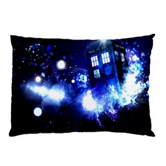 Tardis Background Space Pillow Case (two Sides) by Jancukart