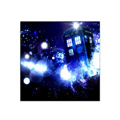 Tardis Background Space Satin Bandana Scarf 22  X 22 