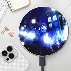 Tardis Background Space Wireless Charger by Jancukart