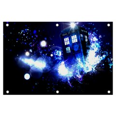 Tardis Background Space Banner And Sign 6  X 4 