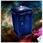 The Police Box Tardis Time Travel Device Used Doctor Who Canvas 12  x 12  11.4 x11.56  Canvas - 1