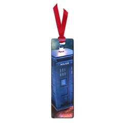 The Police Box Tardis Time Travel Device Used Doctor Who Small Book Marks by Jancukart