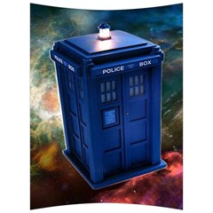 The Police Box Tardis Time Travel Device Used Doctor Who Back Support Cushion