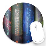 Vintage Collection Book Round Mousepad Front