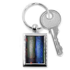 Vintage Collection Book Key Chain (rectangle)