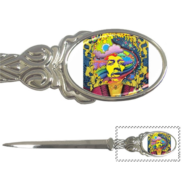 Psychedelic Rock Jimi Hendrix Letter Opener