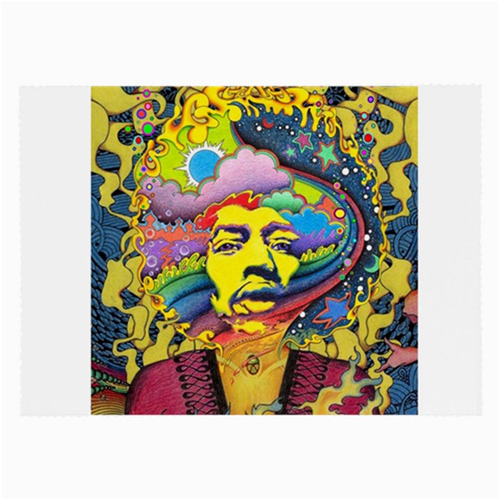 Psychedelic Rock Jimi Hendrix Large Glasses Cloth