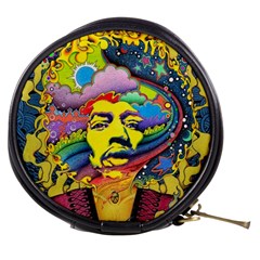 Psychedelic Rock Jimi Hendrix Mini Makeup Bag