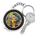 Psychedelic Rock Jimi Hendrix Measuring Tape Front