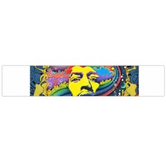 Psychedelic Rock Jimi Hendrix Large Flano Scarf  by Jancukart