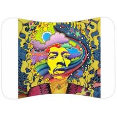 Psychedelic Rock Jimi Hendrix Velour Seat Head Rest Cushion