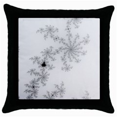 Mandelbrot Apple Males Mathematics Throw Pillow Case (black)