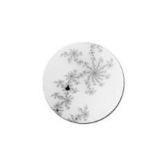 Mandelbrot Apple Males Mathematics Golf Ball Marker