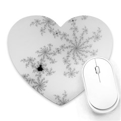 Mandelbrot Apple Males Mathematics Heart Mousepad by Jancukart