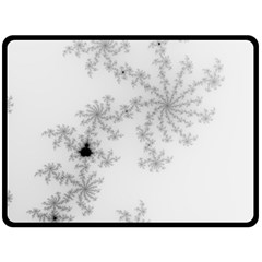 Mandelbrot Apple Males Mathematics Fleece Blanket (large)  by Jancukart