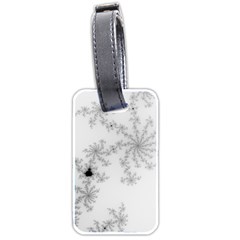 Mandelbrot Apple Males Mathematics Luggage Tag (two Sides) by Jancukart