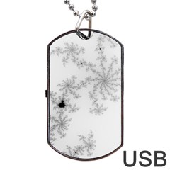 Mandelbrot Apple Males Mathematics Dog Tag Usb Flash (two Sides) by Jancukart