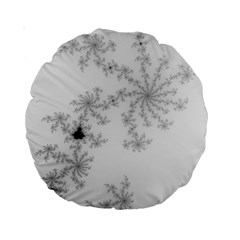 Mandelbrot Apple Males Mathematics Standard 15  Premium Round Cushions