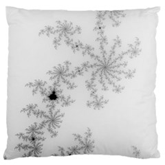 Mandelbrot Apple Males Mathematics Large Flano Cushion Case (two Sides)